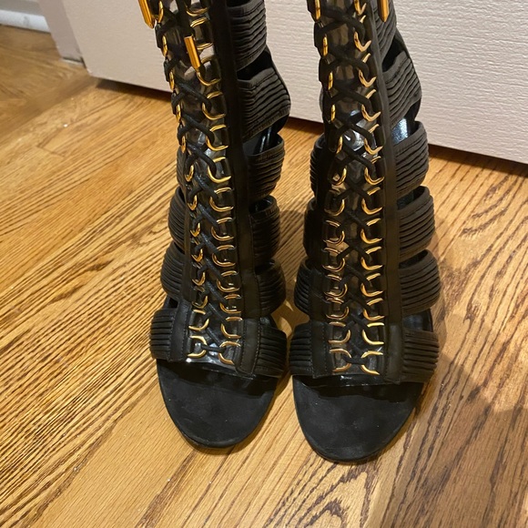 💎Balmain lace-up sandals - Picture 2 of 6